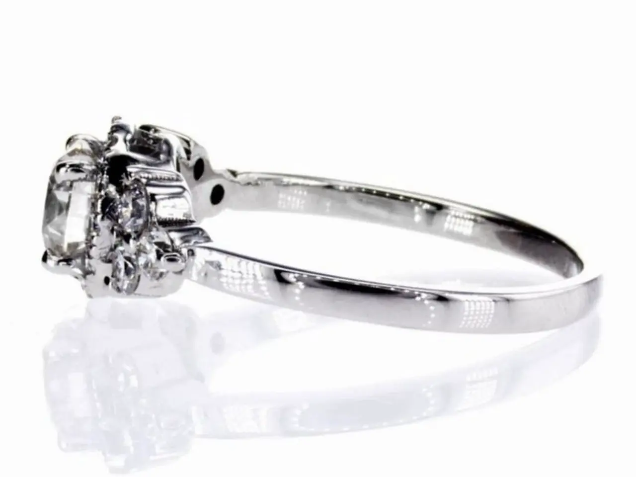 Billede 3 - Naturlig Diamantring 1,04ct