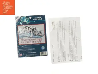 Jiffy counted cross stitch kit fra Sunset (str. 18x13 cm)