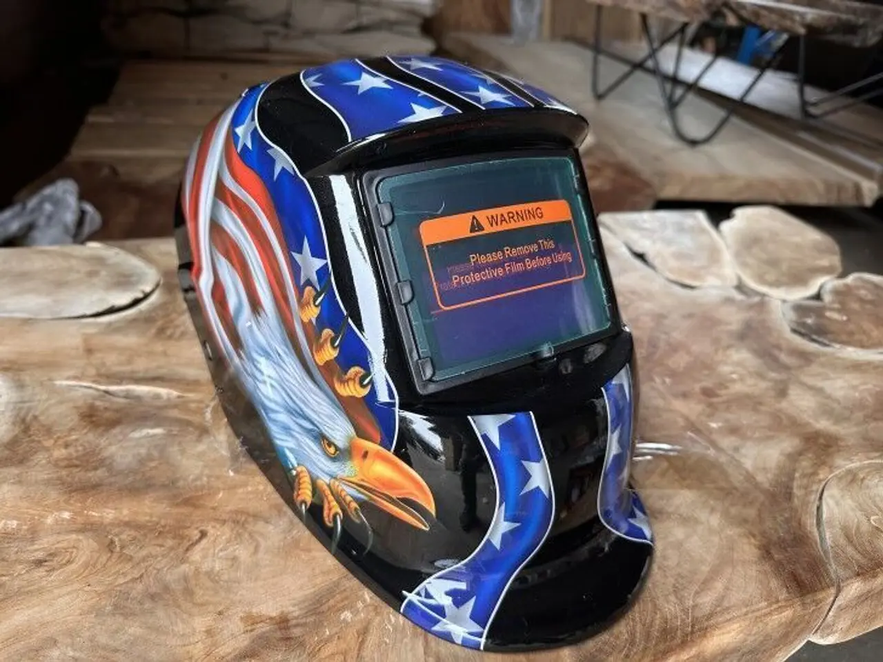 Billede 1 - Svejsehjelm med speedglas i model Eagle