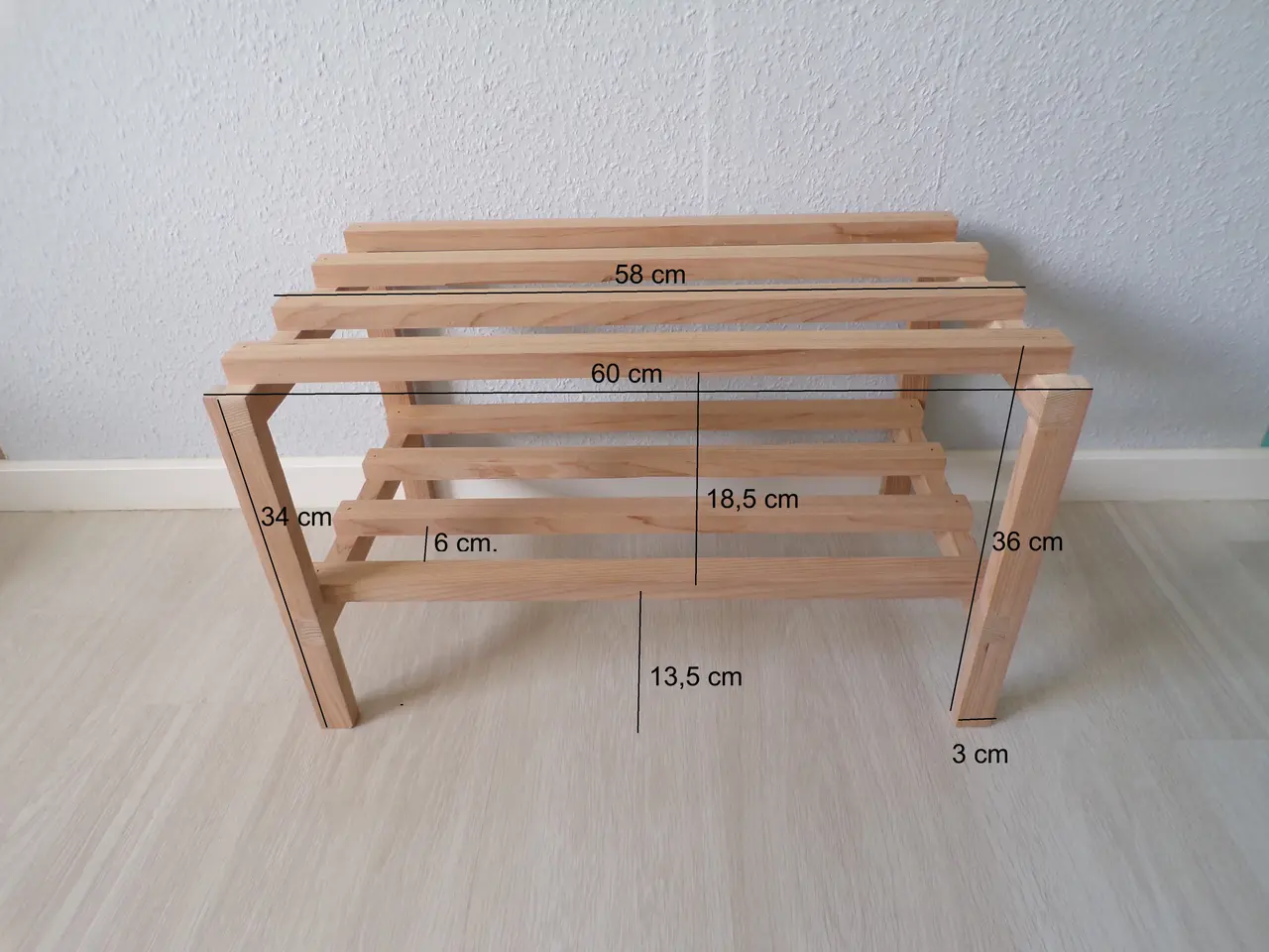 Billede 10 - Skoreol 34 x 36 x 60 cm