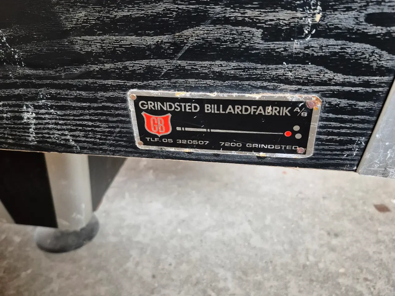 Billede 3 - Sardi GB Poolbord med skiferplade.