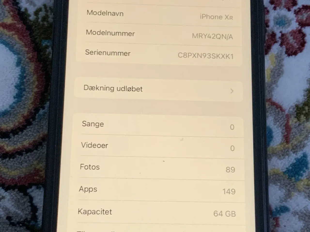Billede 9 - iPhone XR 64GB værker som den skal