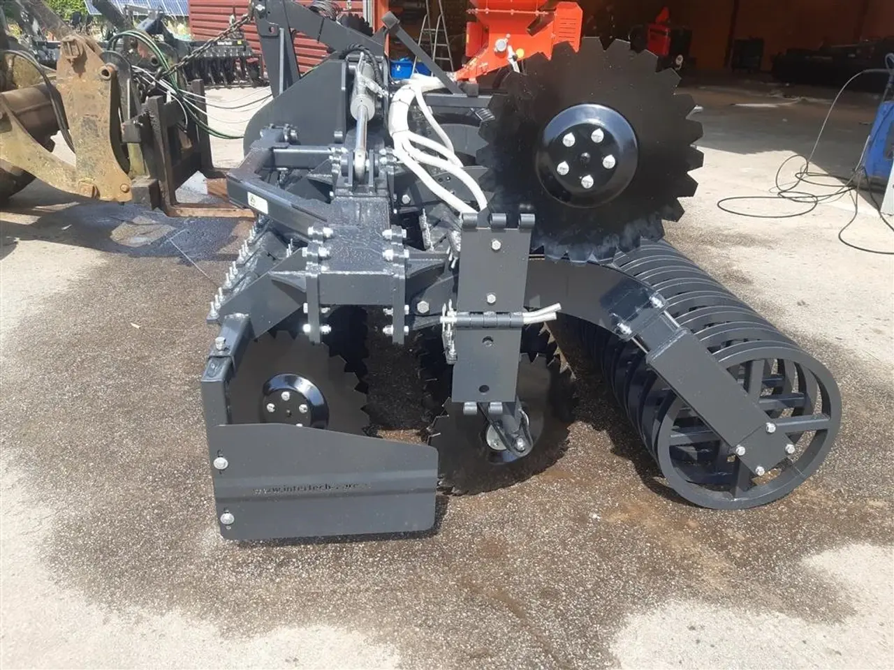 Billede 6 - Intertech disc harve med frø udstyr