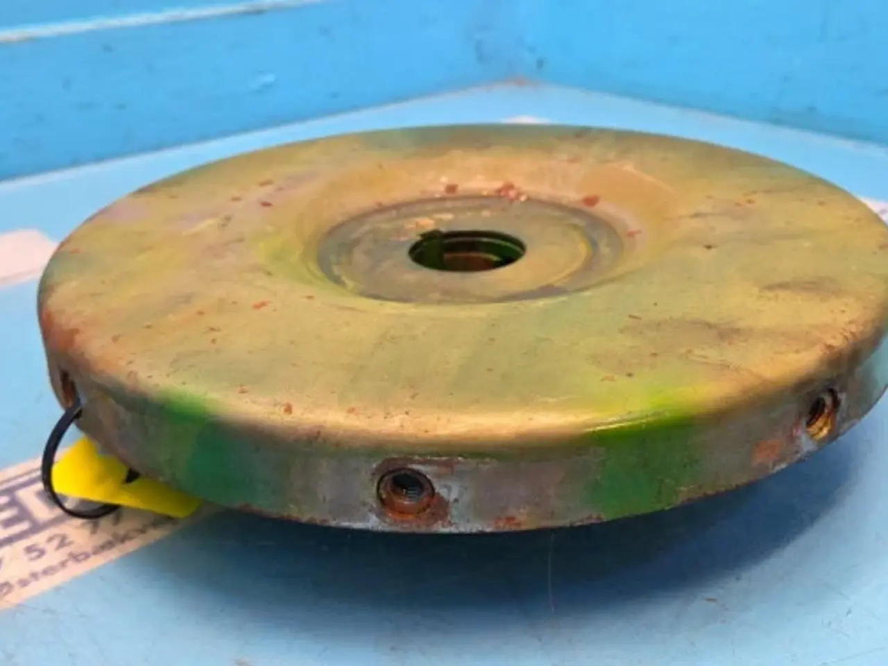 Billede 3 - John Deere 9780 Navplade AH128360