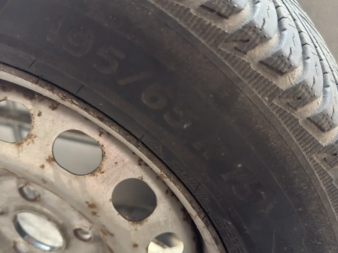 Billede 2 - 5x112 stålfælge - 195/65r15 Michelin vinterdæk
