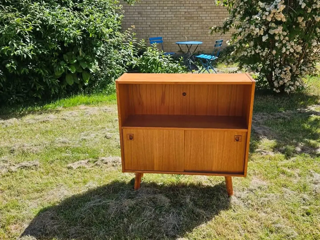 Billede 2 - Teaktræs bar-skænk i retro stil