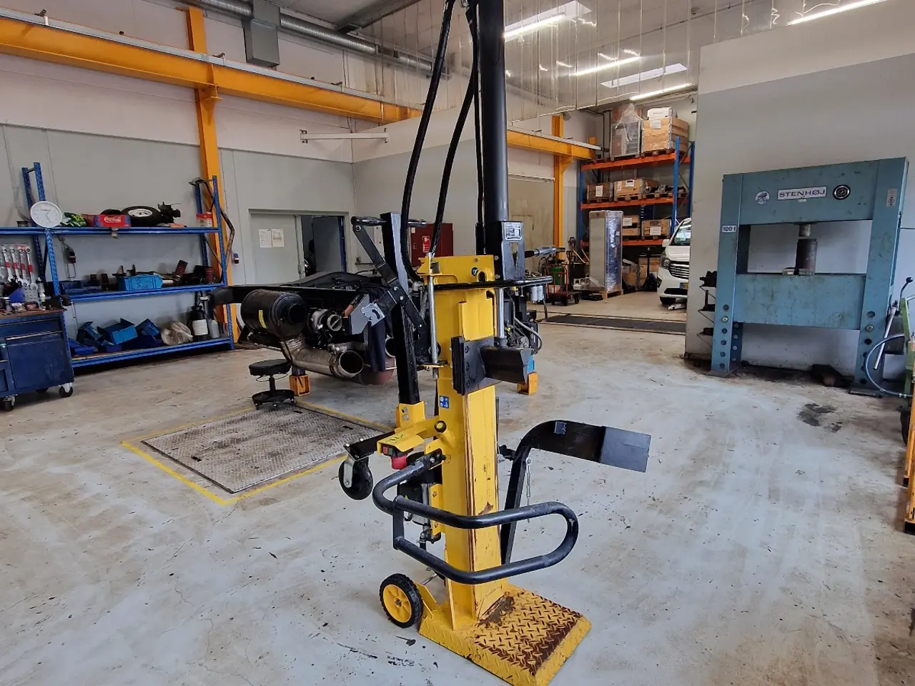 Billede 3 - Brændekløver 11 ton – 400V – P. Lindberg