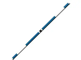 Bom krydstræ Ø9,5 x3,0m incl endekapper