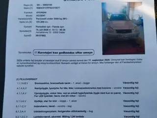 Hyundai - 151xxx- SYN 11/09- Kører rigtig fint
