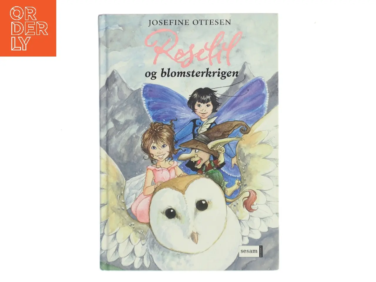 Billede 1 - Roselil og blomsterkrigen af Josefine Ottesen (Bog)