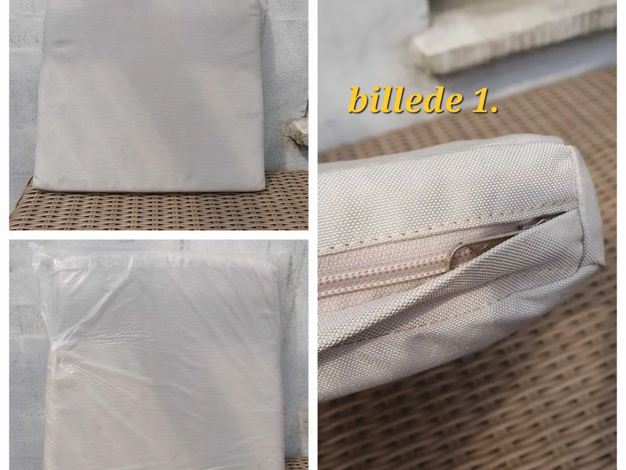 Billede 1 - 5 stk. havehynder. Pris pr stk