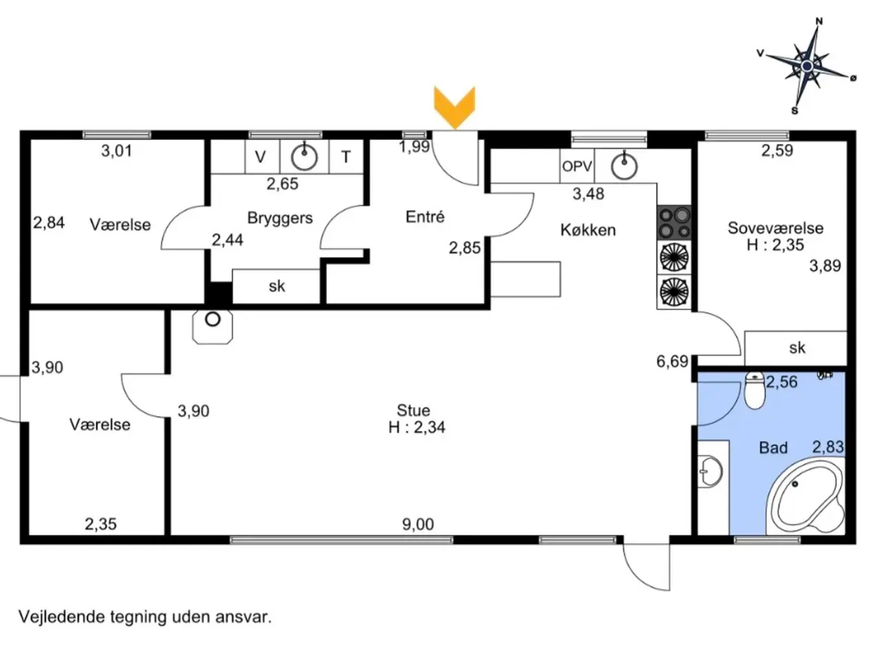 Billede 4 - Vesterhavs hus/sommerhus - lyst og lækkert