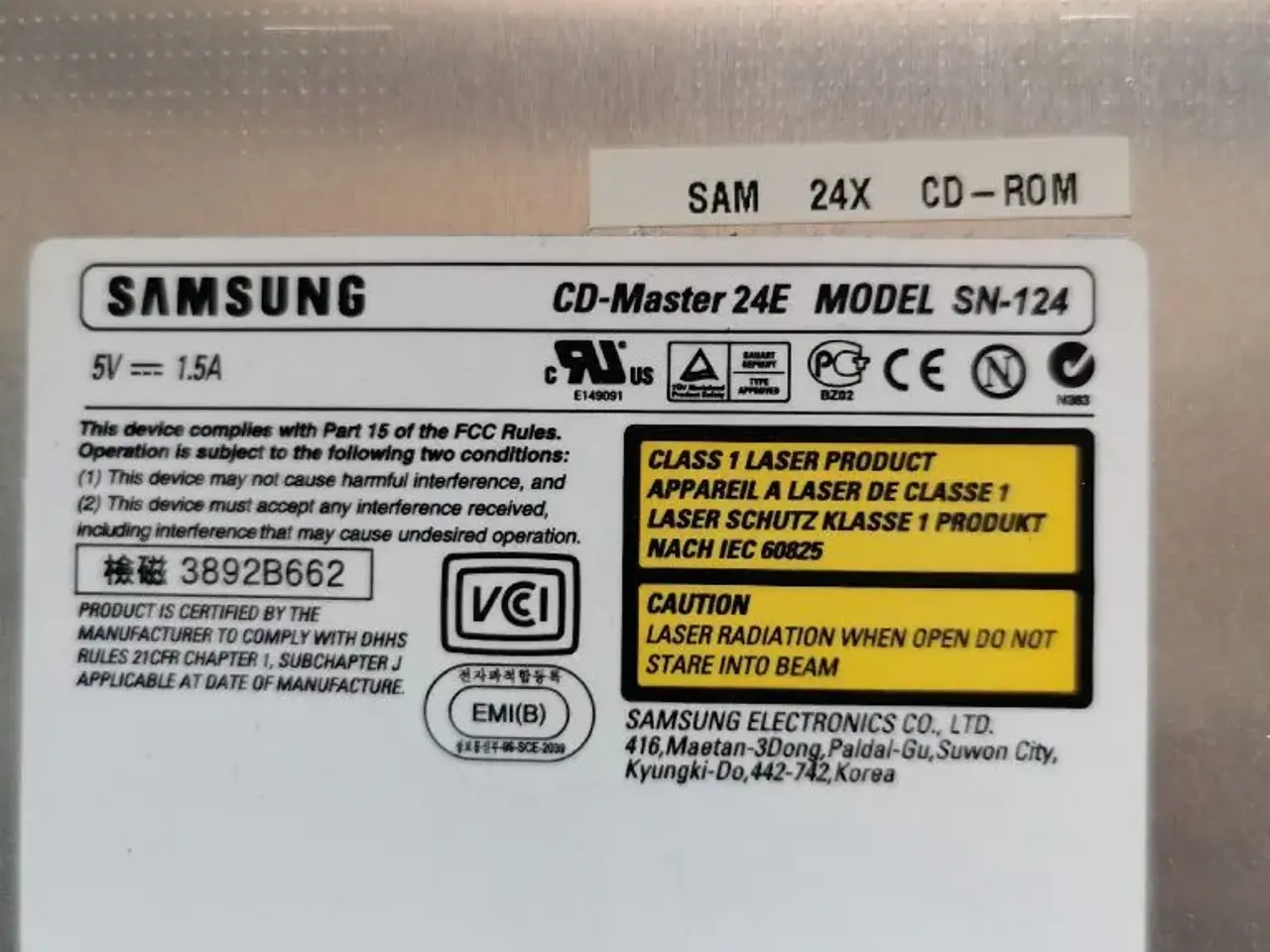 Billede 2 - Samsung SN-124 master 24 x slimline