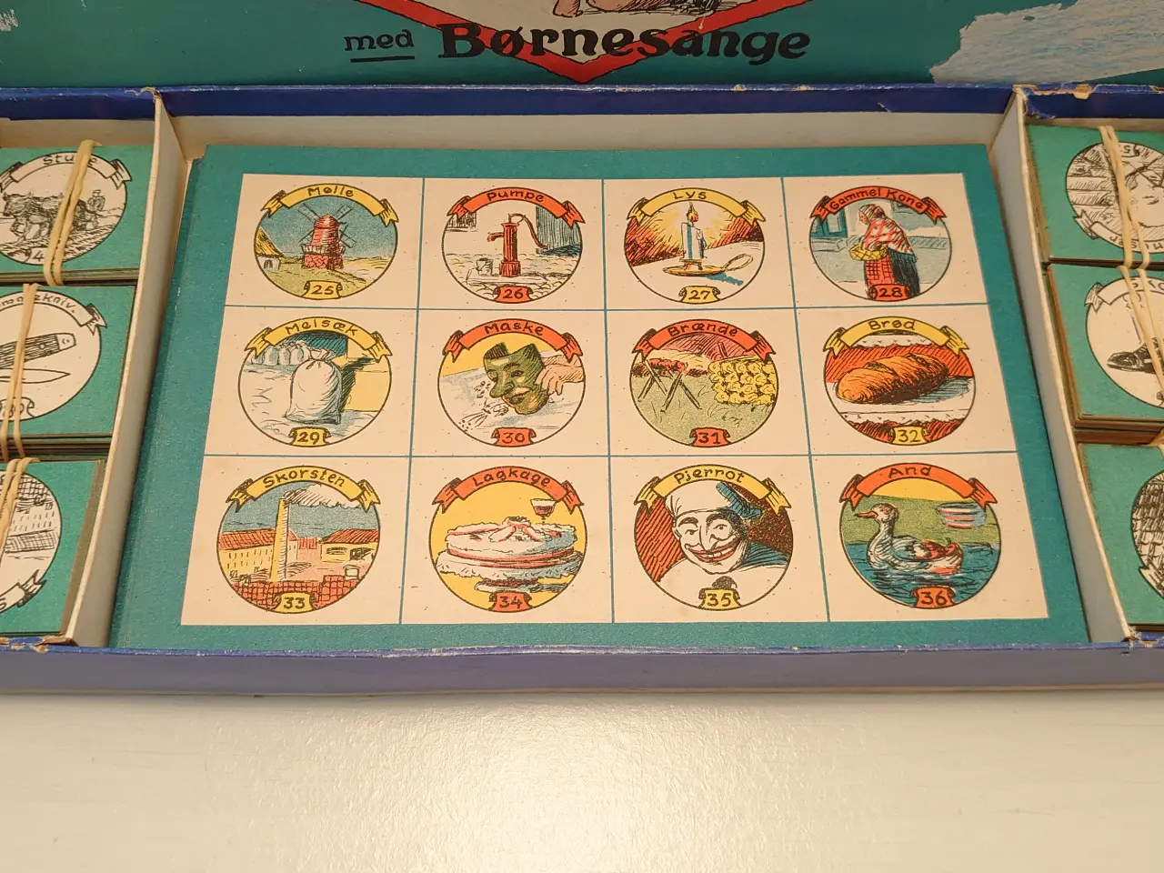 Billede 6 - Billedlotteri med børnesange.Komplet, samlerobjekt