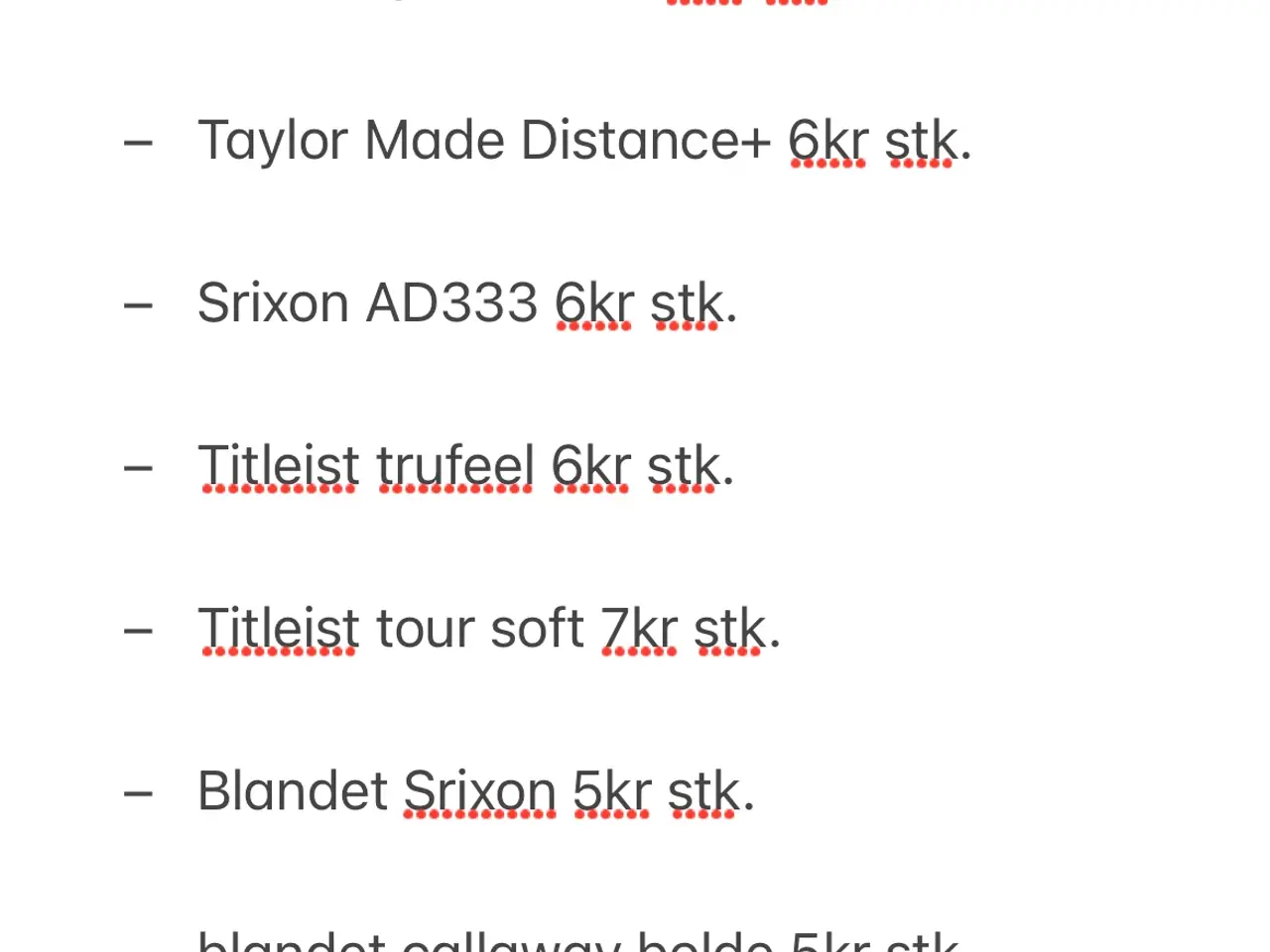 Billede 2 - Golfbolde