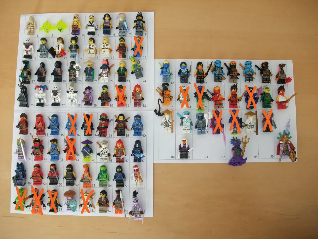 Billede 1 - Lego Ninjago Figurer