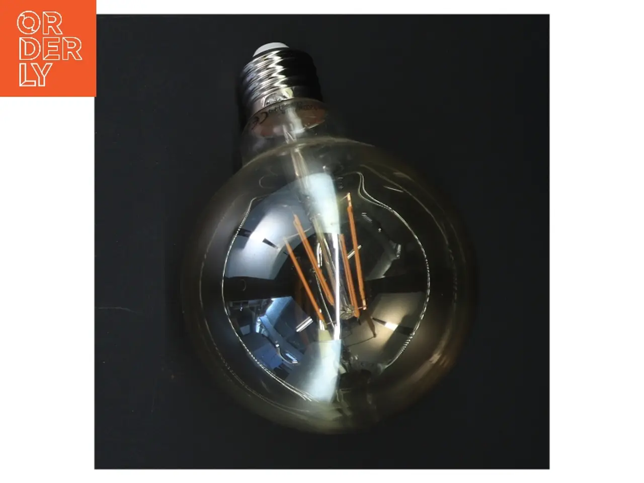Billede 2 - LED lys pære (str. Ø. 10 cm)
