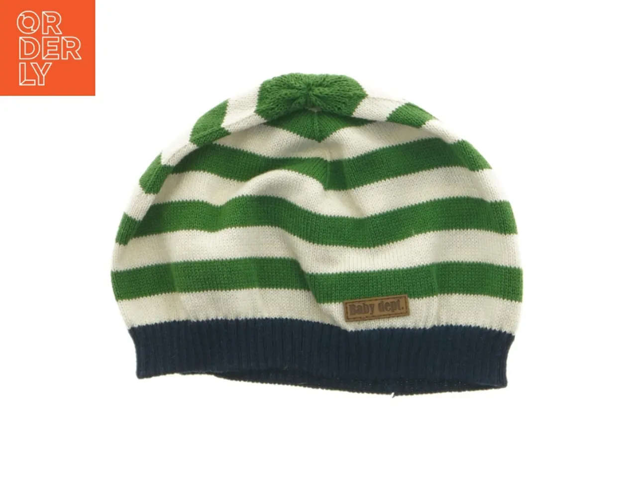 Billede 1 - Stribet hue til baby fra H&M (str. 86 til 92 cm)