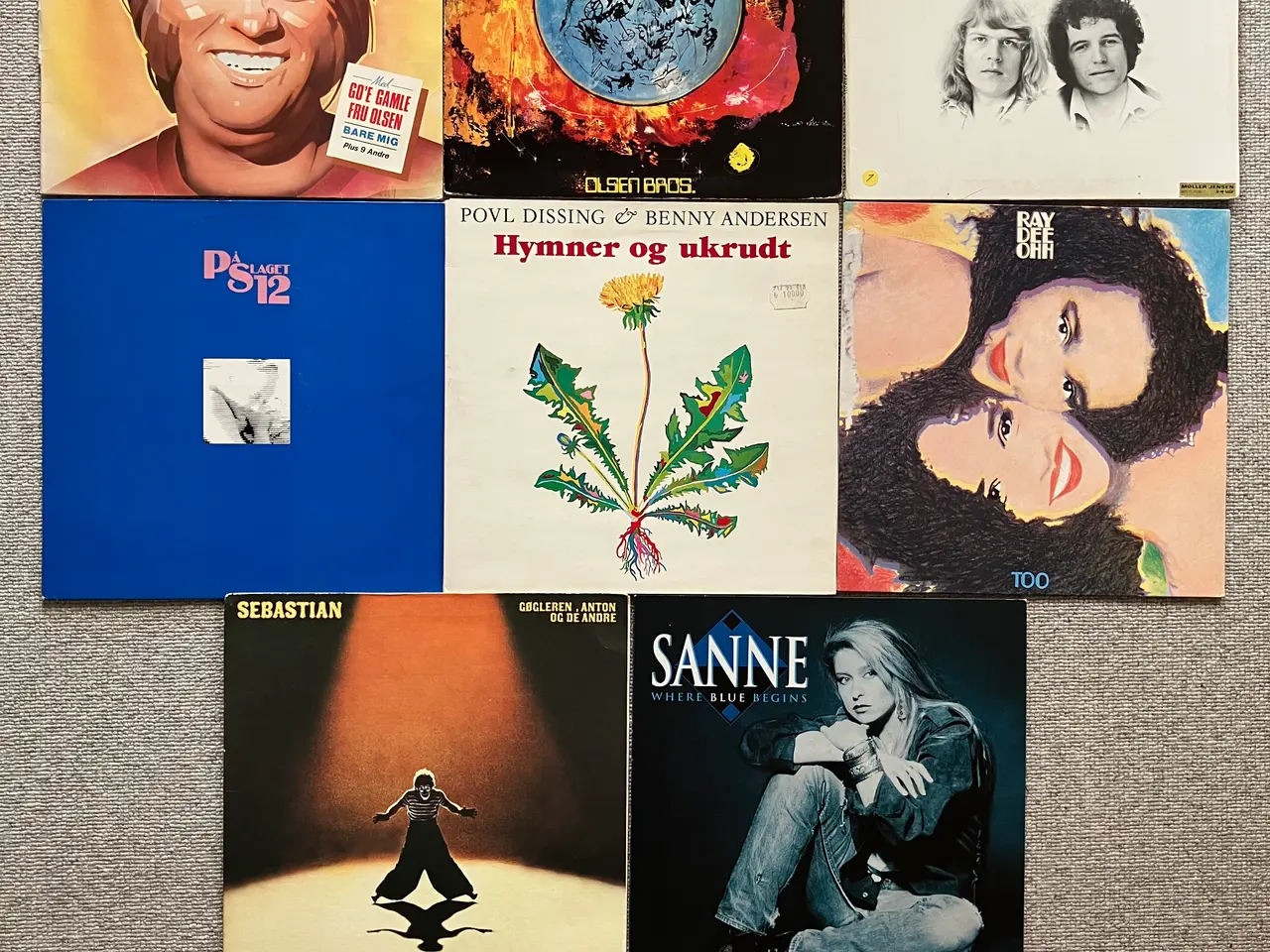 Billede 2 - Lp'er dansk musik