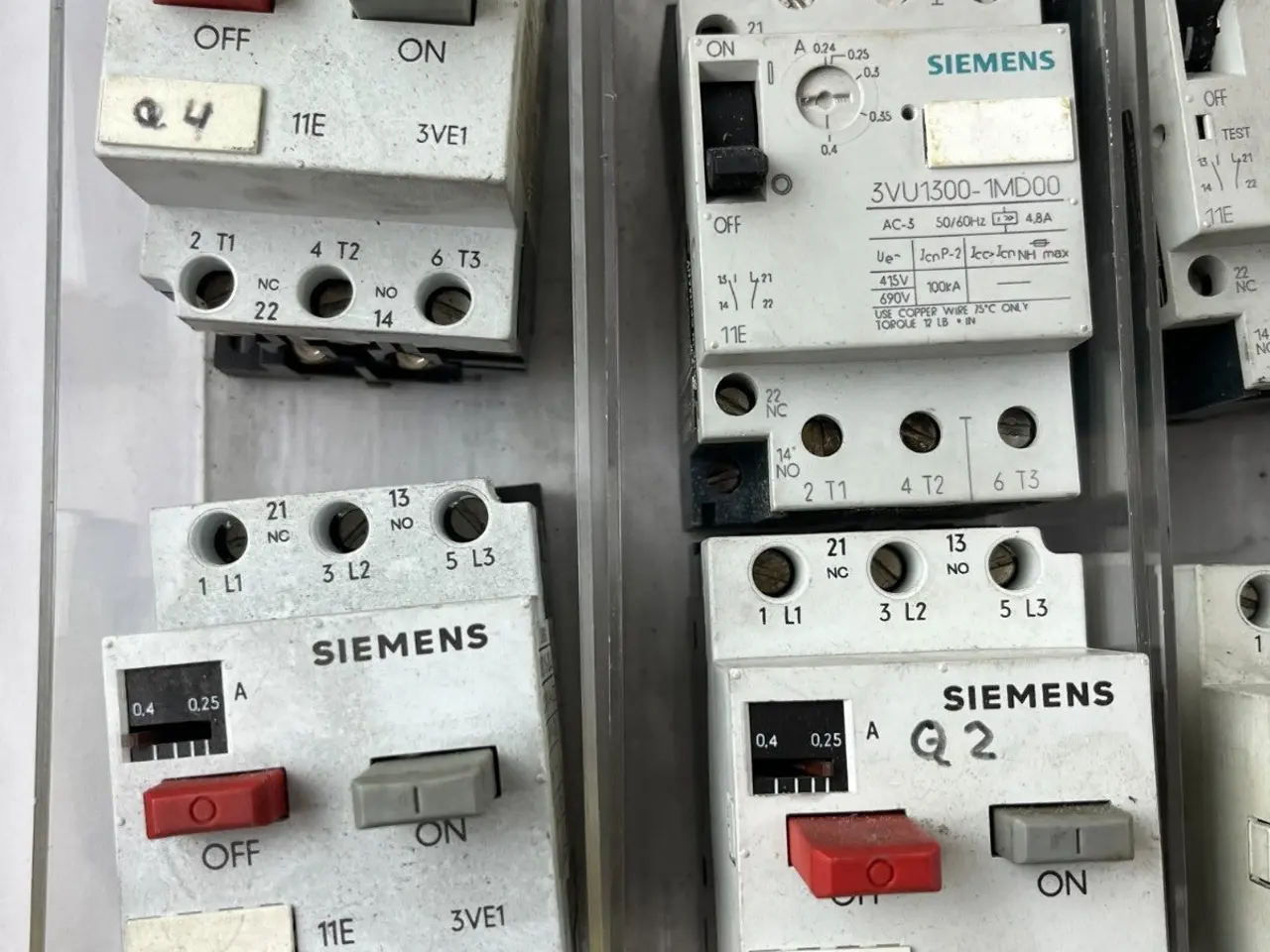 Billede 3 - Siemens Motor Starter parti 18pcs 3VE1 3RV 3VU