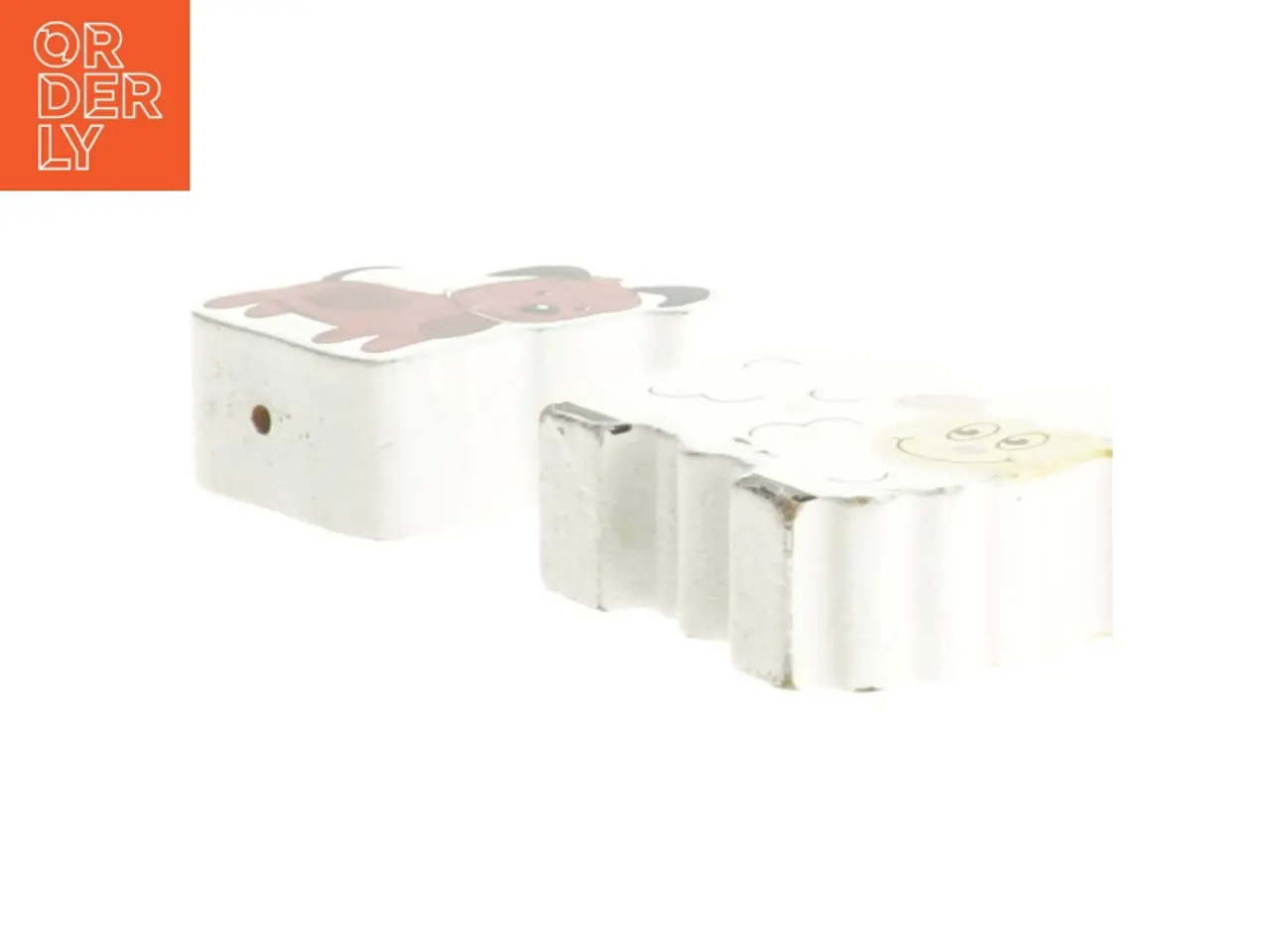 Billede 2 - Børnepuslespilsbrikker (str. 5 x 2 cm)