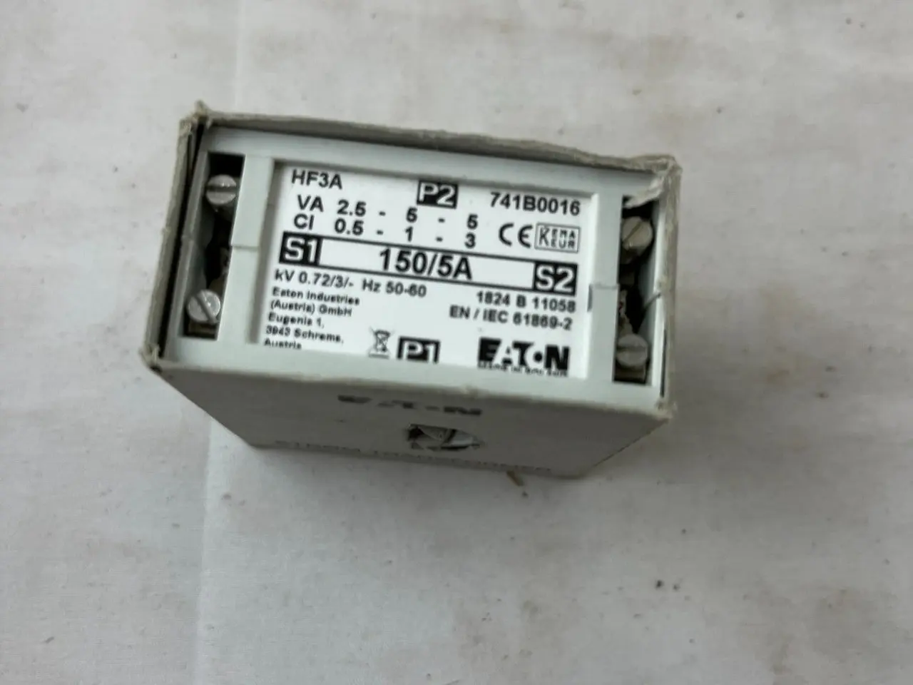 Billede 5 - Eaton HF3A 741B0016 strømtransformer 150/5A