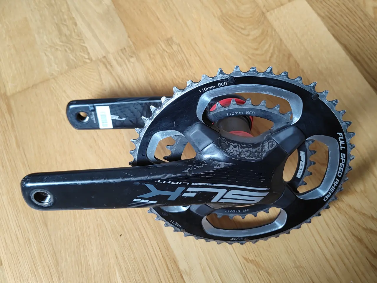 Billede 5 - FSA SL-K Light Carbon Kranksæt