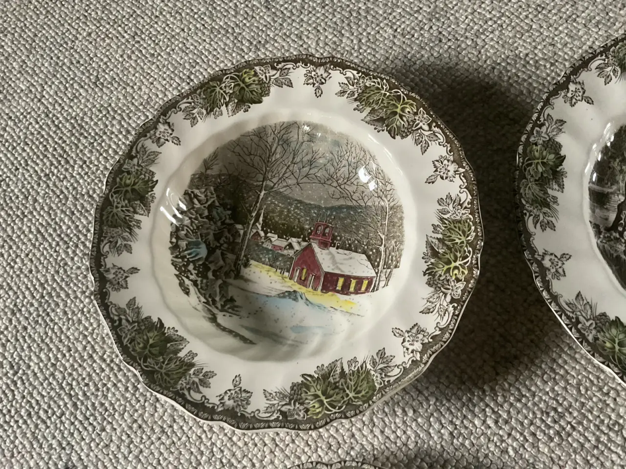 Billede 2 - Spisestel, Frendly Village, som nye.