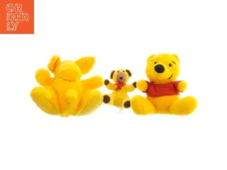 Winnie the Pooh og venner bamser (str. 16, 24 og 22 cm)
