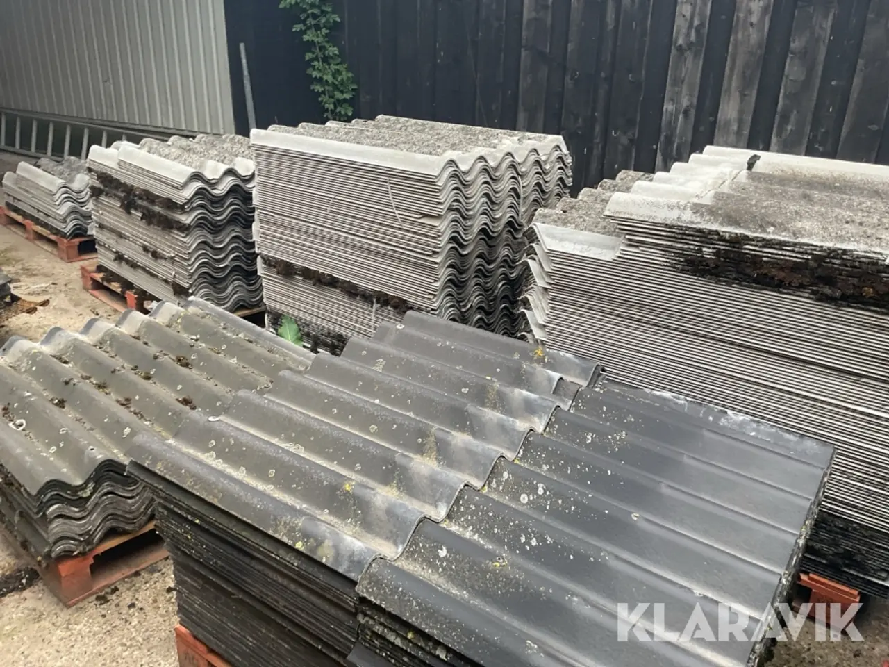 Billede 4 - Blandet lot med tagplader -omkring 1200 styk