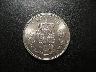 5 kroner 1961-1972 unc/møntskær