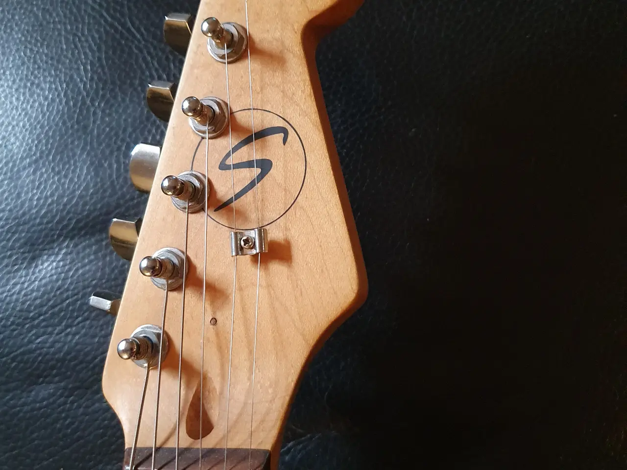 Billede 5 - Samick, creme hvid strat