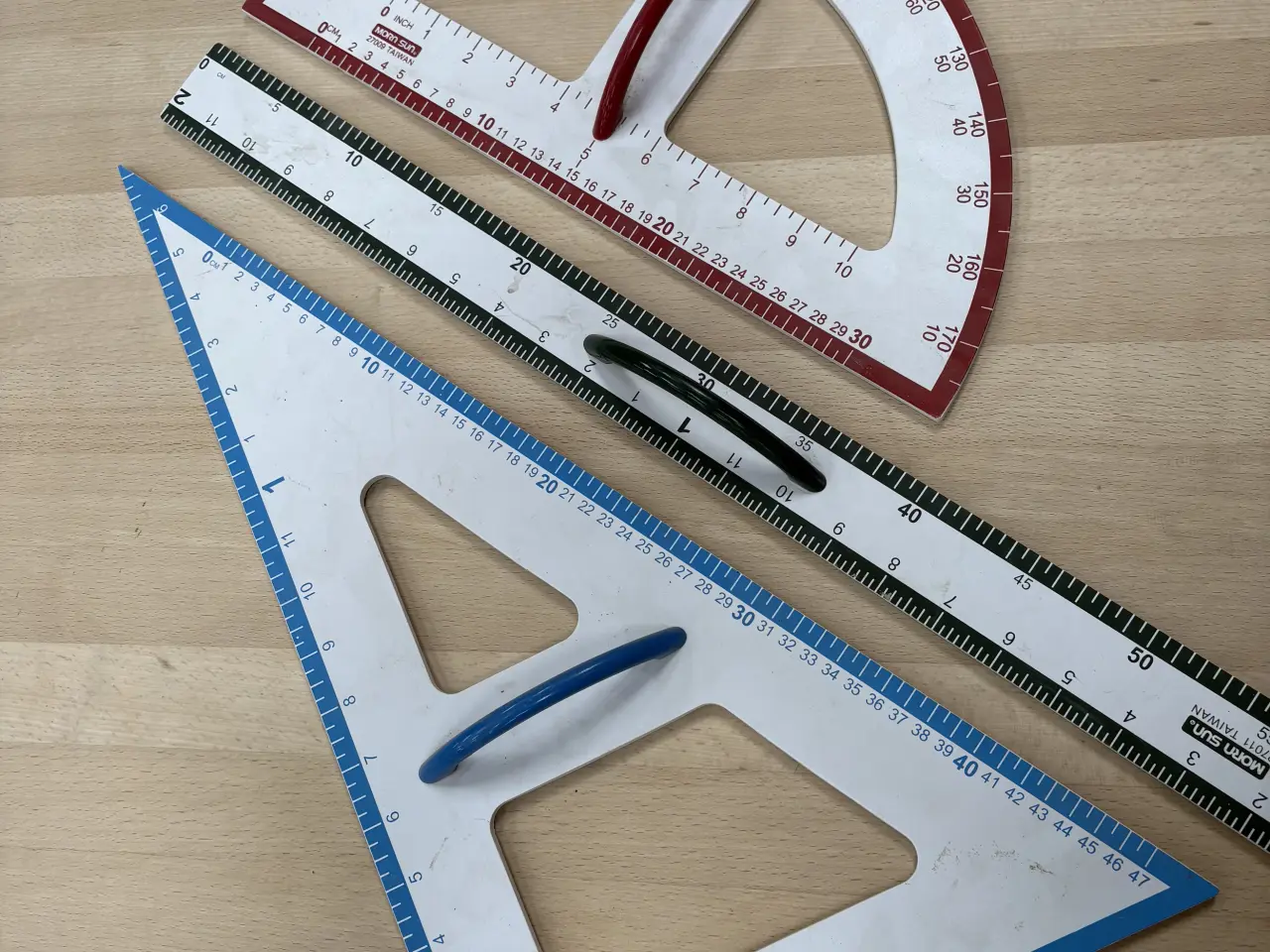 Billede 1 - Geometri til tavle