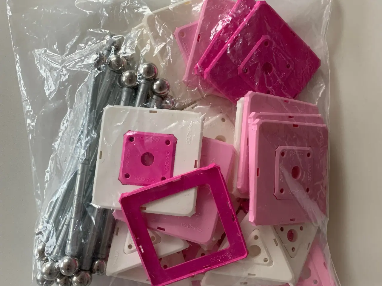 Billede 5 - Geomag, pink - 118 dele