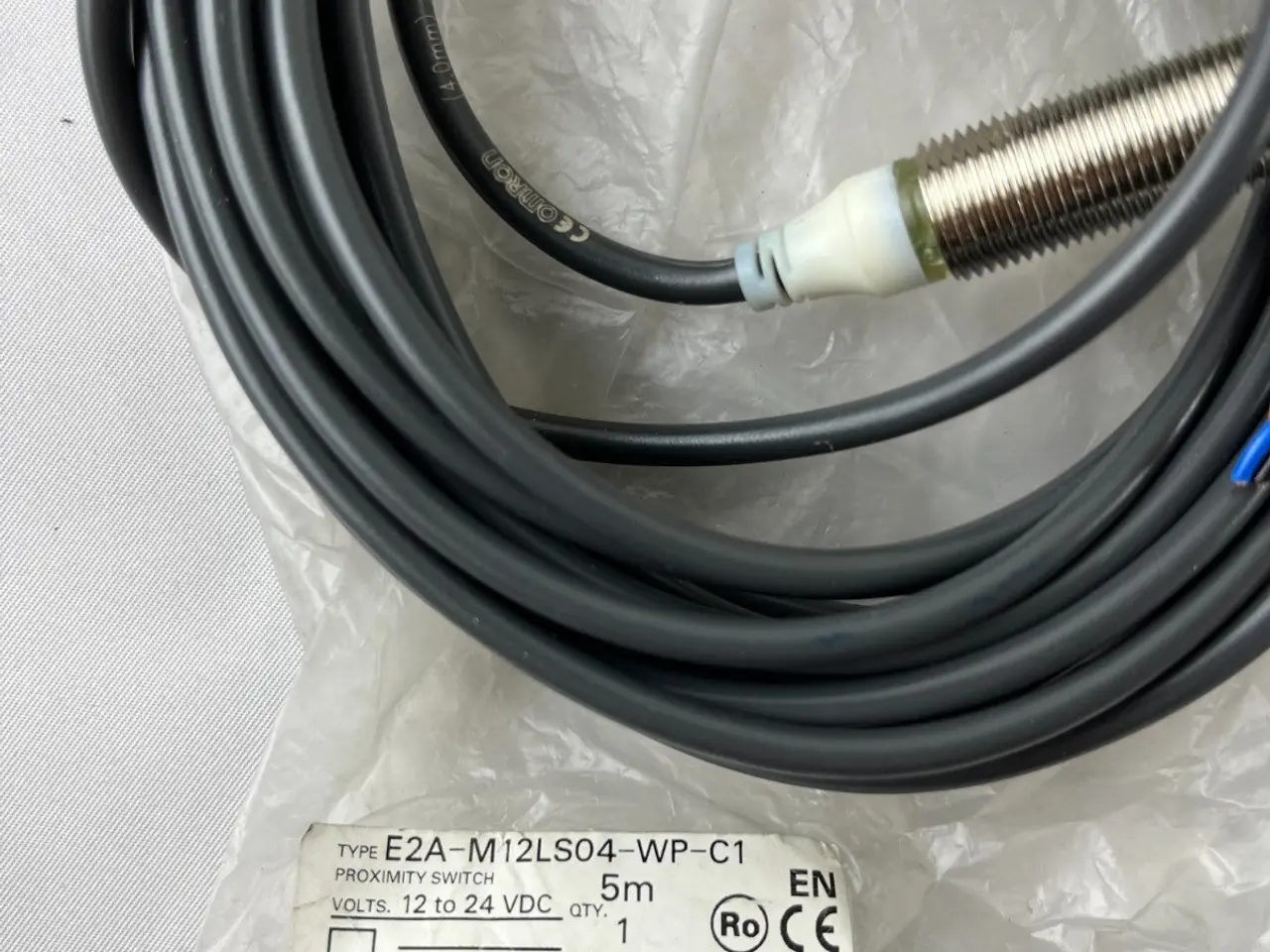 Billede 9 - Omron E2A-M12LS04-WP-C1 Inductive Proximity Sensor