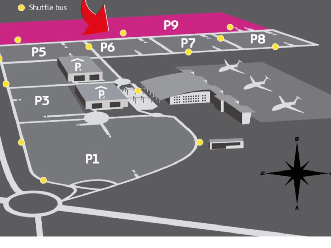 Billede 1 - Parkeringstilladelse, Billund Lufthavn 