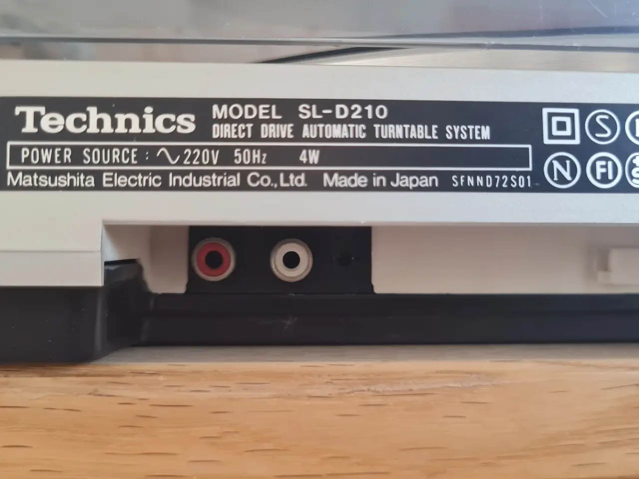 Billede 4 - Technics SL-D210 33/45omdr. Direct Drive