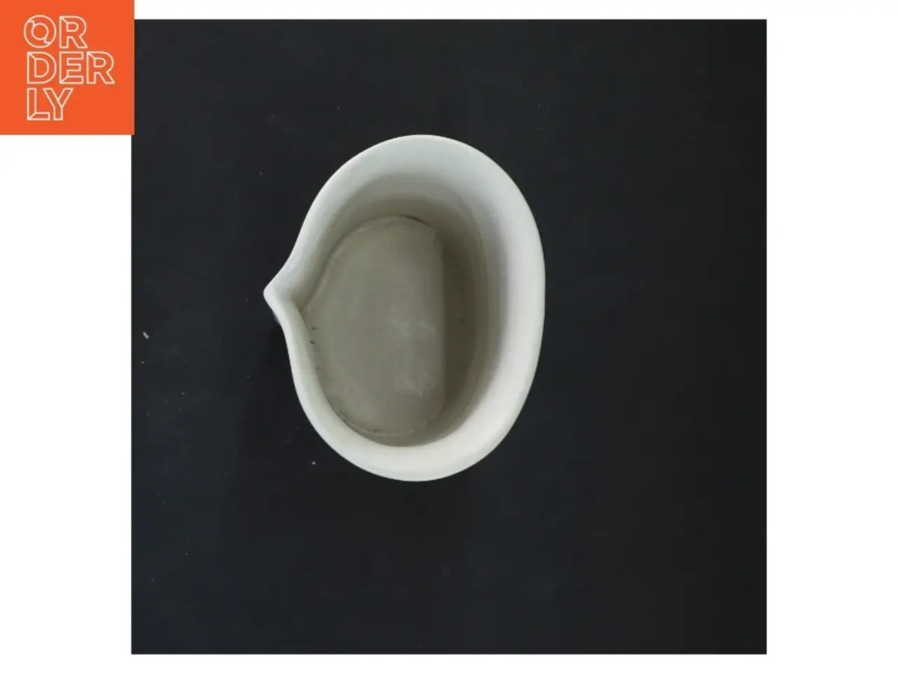 Billede 3 - Stor Hvid vase fra Soholm (str. 19,5x10x8 cm)
