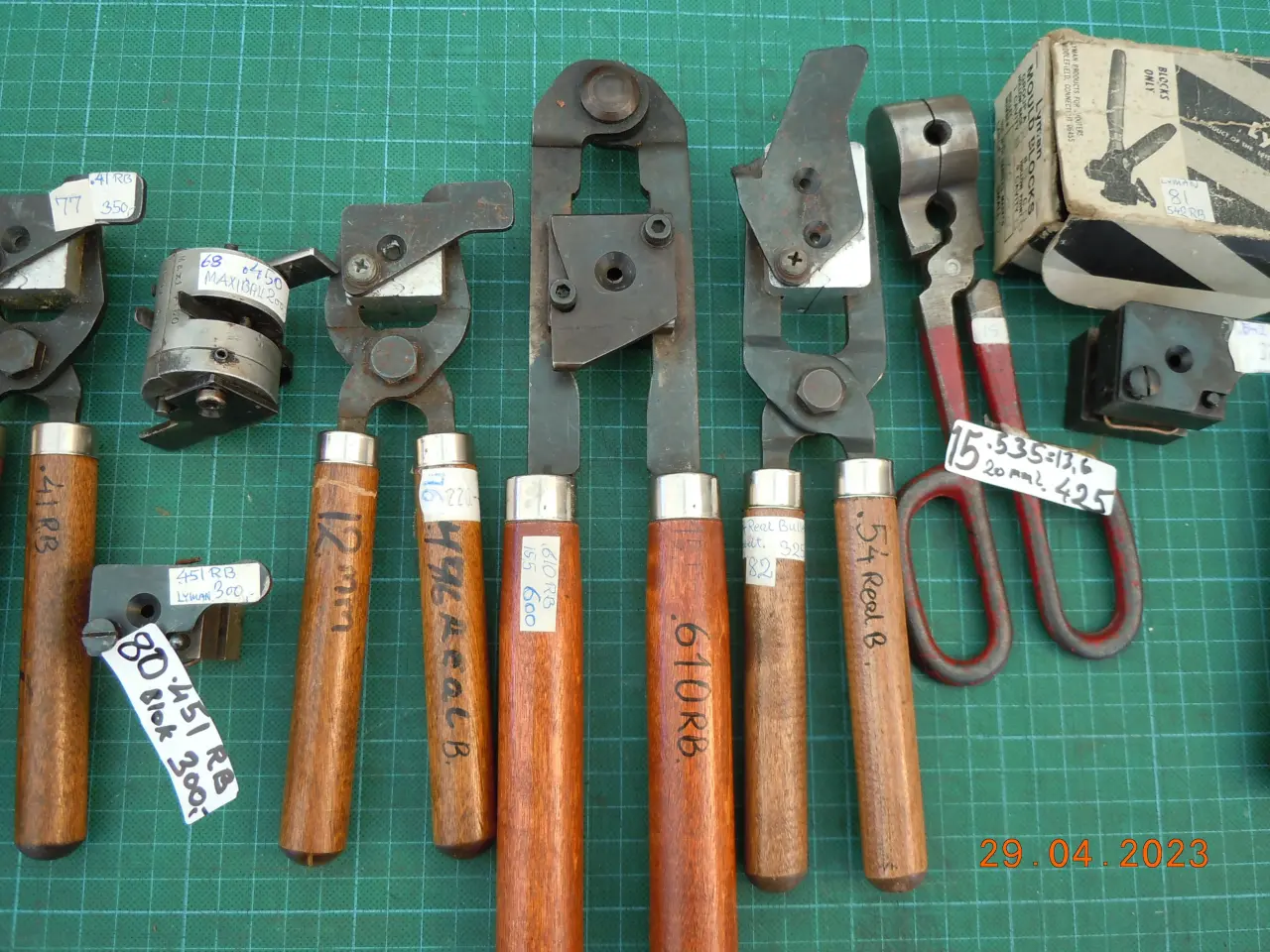 Billede 2 - Kuglestøbetænger. Bullet Molds. 