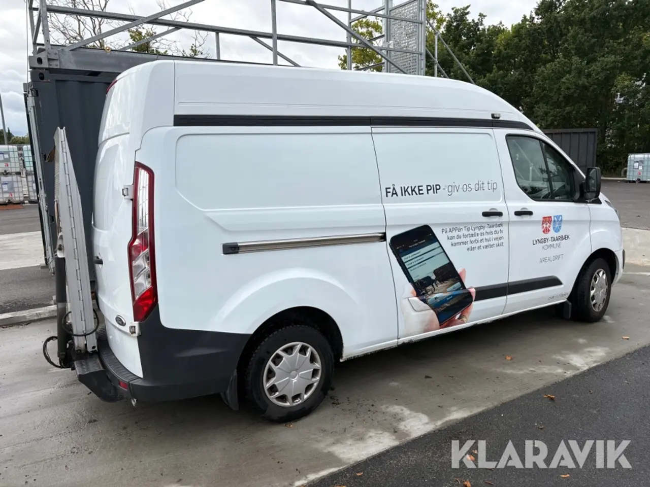 Billede 10 - Varevogn Ford Transit Custom 2.2 TDCi 125 hk 310 L2 med lift