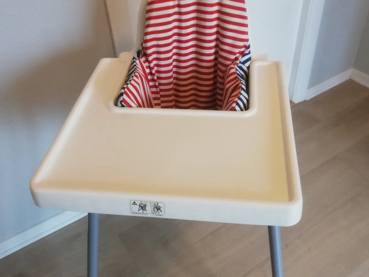 Billede 2 - Højstol Antilop Ikea med bakke, sele og ryghynde