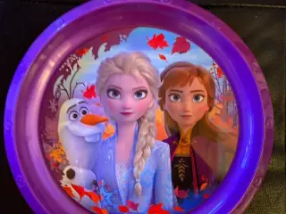 Frozen plastik tallerken