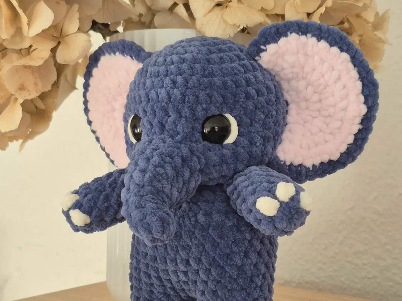Billede 2 - Hæklet elefant bamse