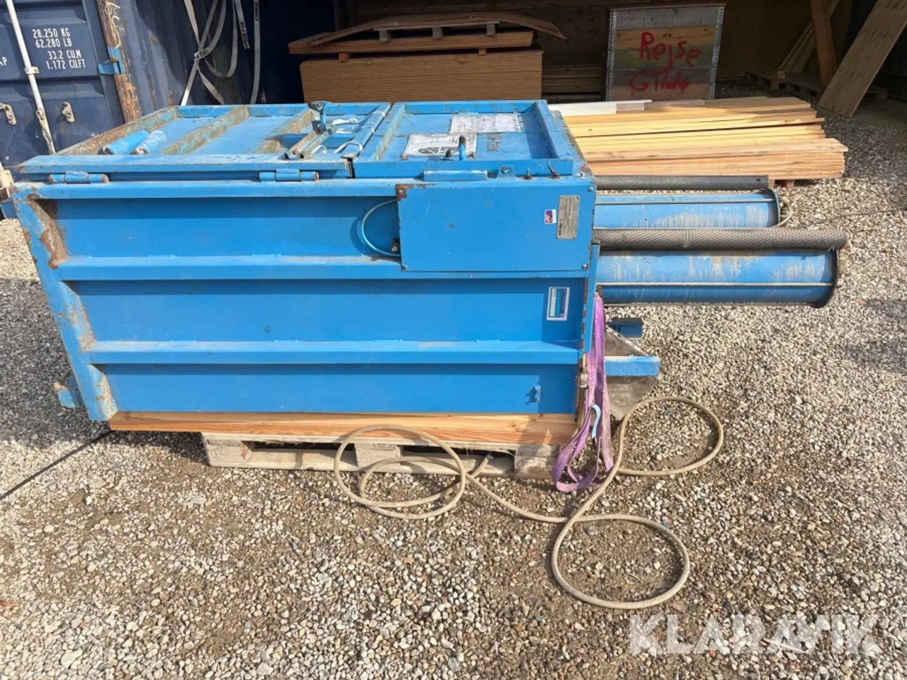 Billede 6 - Pap/plastik presse Miltek BP 306
