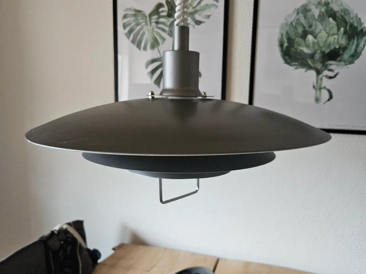 Billede 1 - Markslöjd loftlampe med hejs.