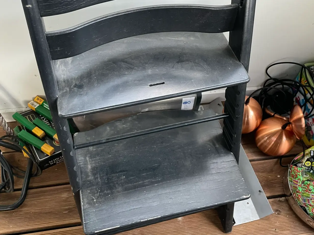 Billede 1 - Trip trap stol - sort