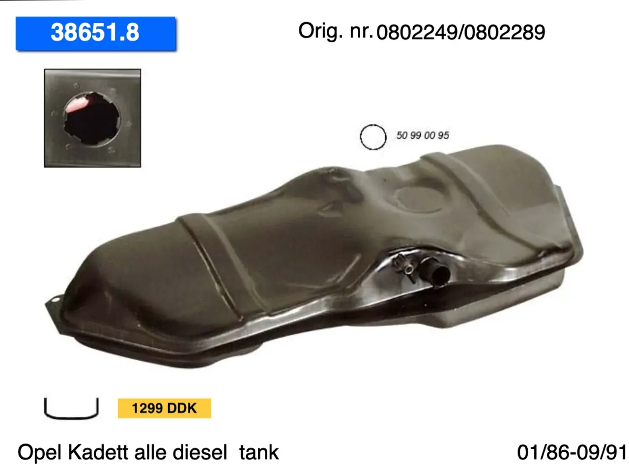 Billede 13 - Opel Kadett tanke