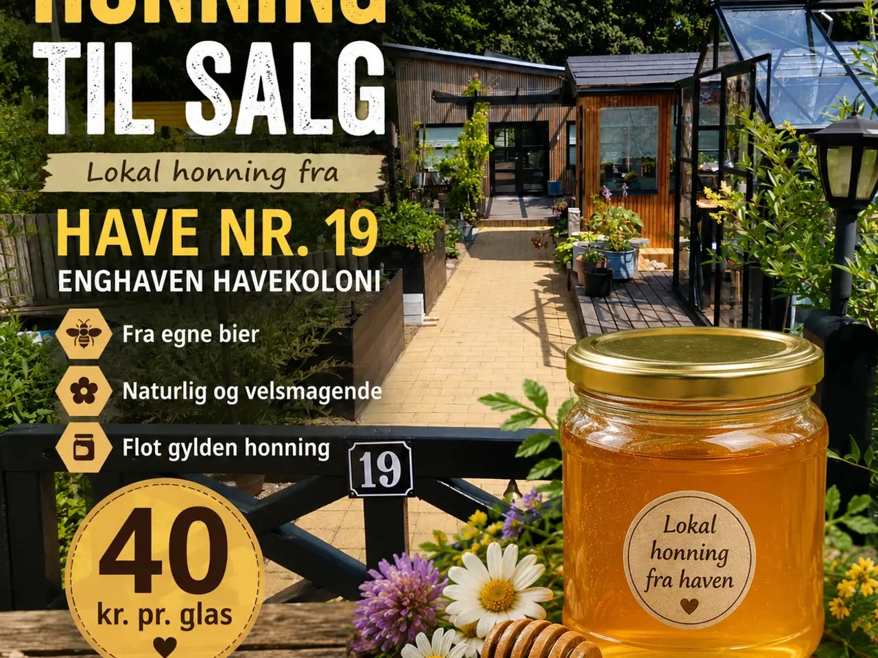 Billede 1 - Honning sælges