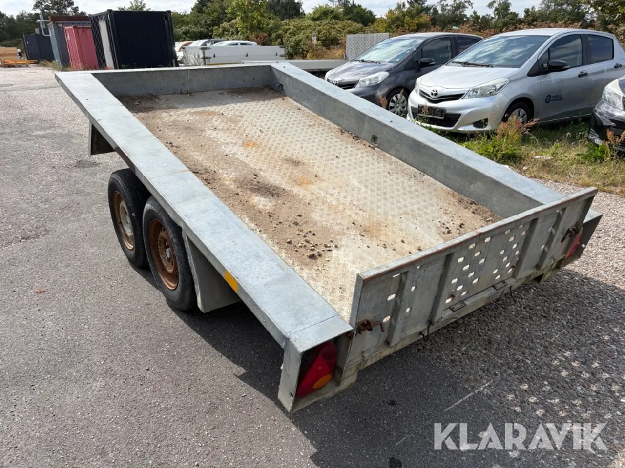 Billede 10 - Maskintrailer Brenderup med tip - 3000kg - 1 styk