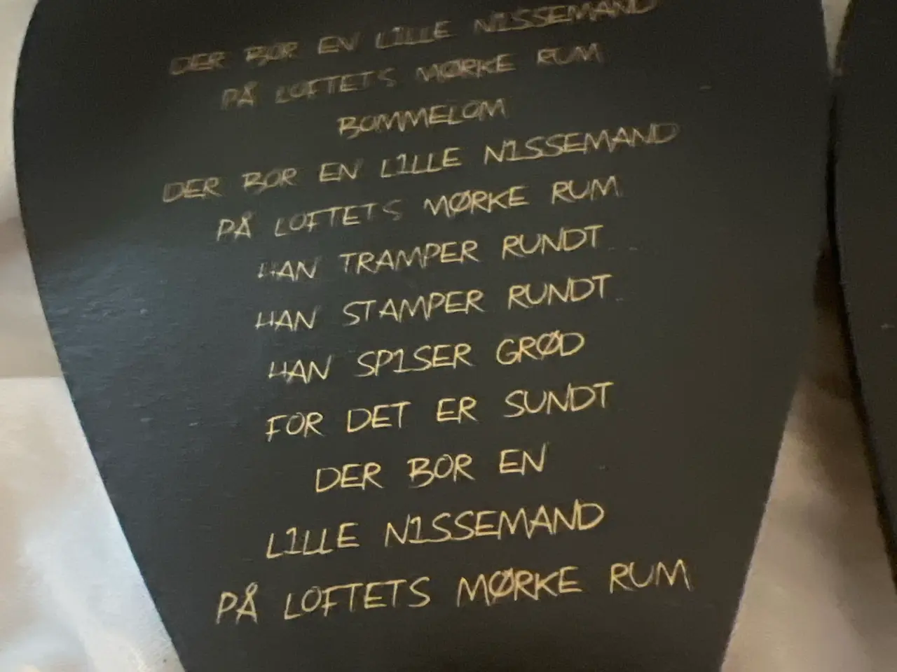Billede 1 - Julehjerte i træ